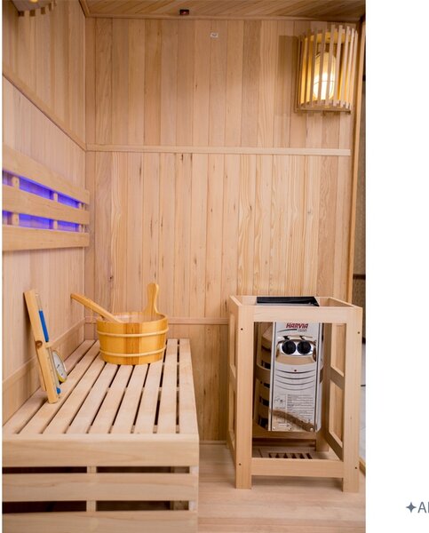 BPS-koupelny Fínska sauna Relax OSLO2 120x120, 1-2 osoby