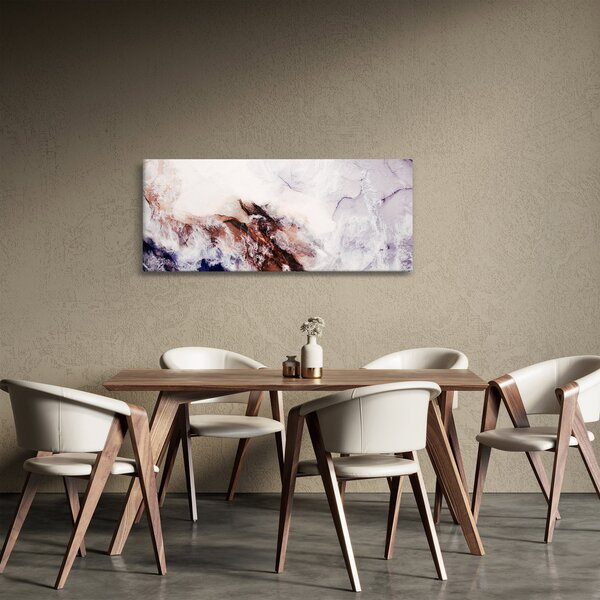 Obraz - Fialový mramor N⁰1 (120x50 cm)