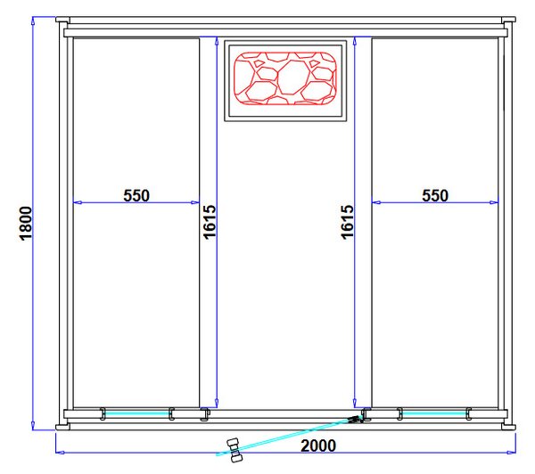 BPS-koupelny Záhradná kombinovaná sudová sauna 2v1 HAMAR - Infrasauna + fínska sauna 180x200, 4-6 osôb