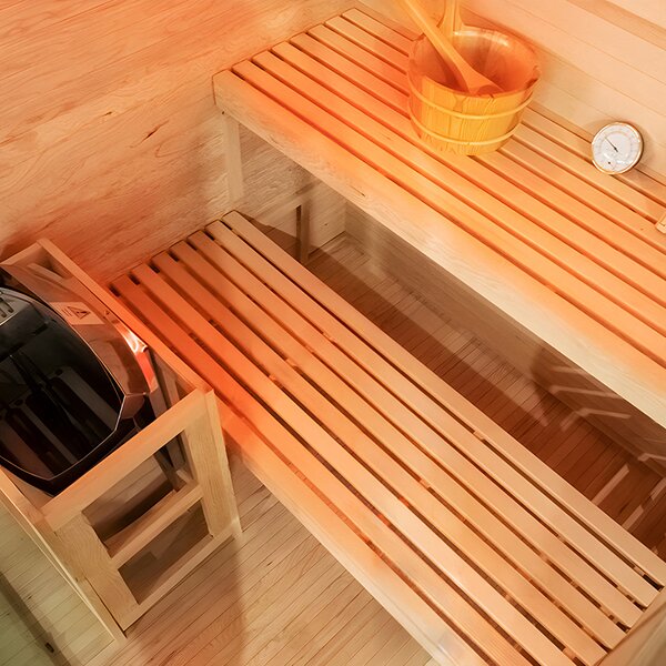 BPS-koupelny Fínska sauna Relax LARK4 150x150, 4-5 osôb