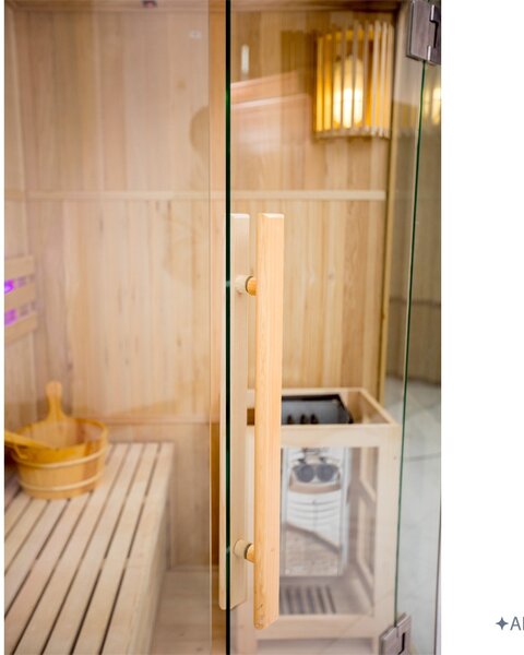BPS-koupelny Fínska sauna Relax OSLO2 120x120, 1-2 osoby