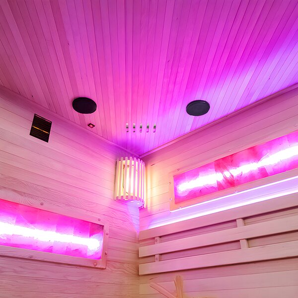 BPS-koupelny Fínska sauna Relax LARK4 WD 150x150, 4-5 osôb