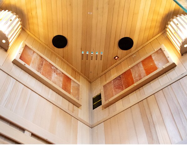 BPS-koupelny Fínska sauna Relax KEMI2 120x120, 1-2 osoby