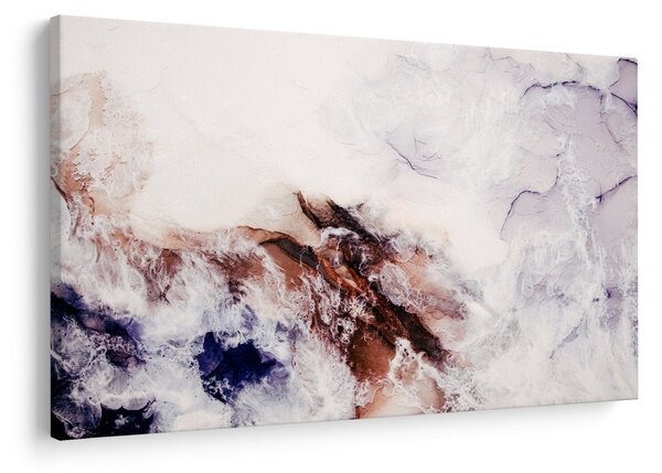 Obraz - Fialový mramor N⁰1 (90x60 cm)
