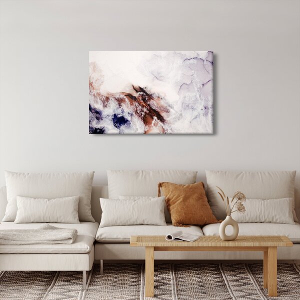 Obraz - Fialový mramor N⁰1 (90x60 cm)