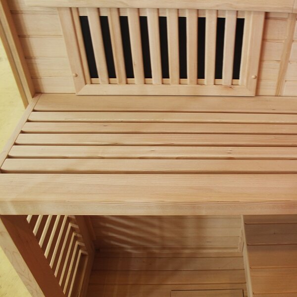 BPS-koupelny Kombinovaná sauna 2v1 HELSI1 NEW - Infrasauna + fínska sauna 180x160, 4-5 osôb