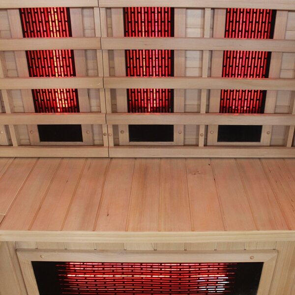 BPS-koupelny Kombinovaná sauna 2v1 HELSI1 NEW - Infrasauna + fínska sauna 180x160, 4-5 osôb