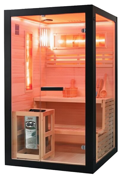 BPS-koupelny Fínska sauna Relax FORSA1 BL 120x120, 2 osoby