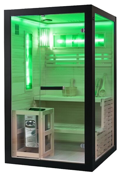 BPS-koupelny Fínska sauna Relax FORSA1 BL 120x120, 2 osoby
