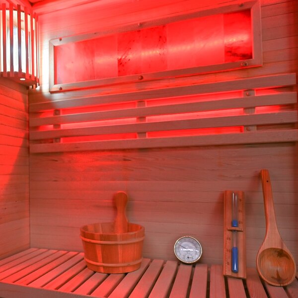 BPS-koupelny Fínska sauna Relax FORSA1 BL 120x120, 2 osoby