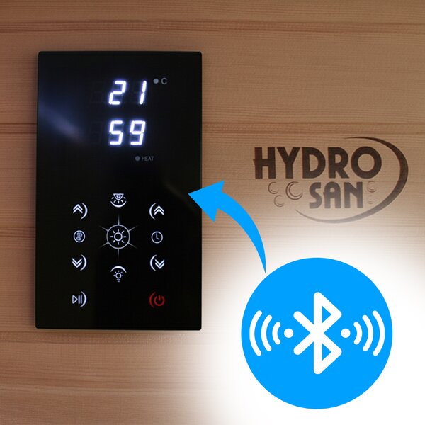 BPS-koupelny Kombinovaná sauna 2v1 HELSI2-NEW - Infrasauna + fínska sauna 200x160, 5-6 osôb