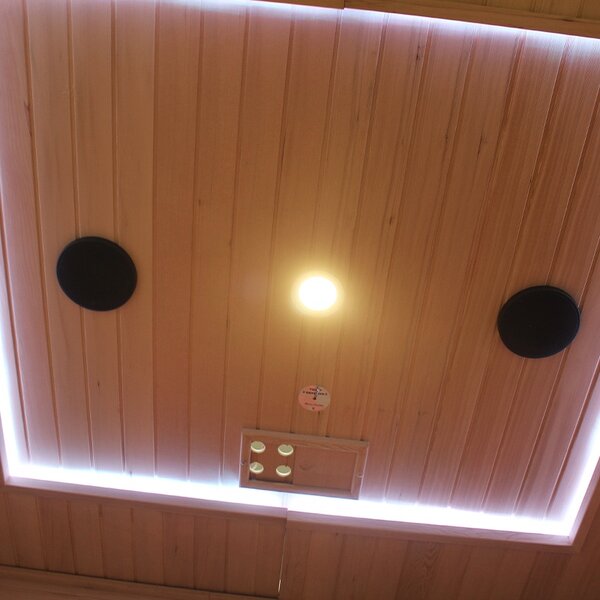 BPS-koupelny Kombinovaná sauna 2v1 HELSI1 NEW - Infrasauna + fínska sauna 180x160, 4-5 osôb