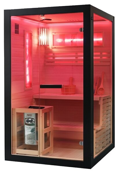 BPS-koupelny Fínska sauna Relax FORSA1 BL 120x120, 2 osoby