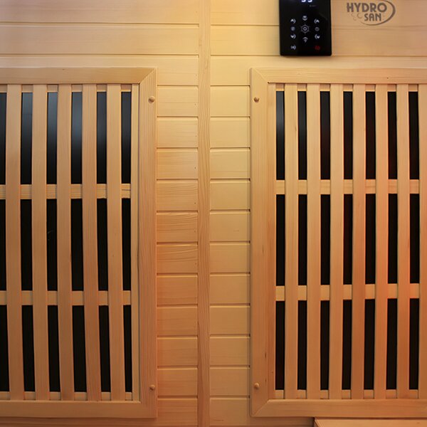BPS-koupelny Kombinovaná sauna 2v1 MOSS1 NEW - Infrasauna + fínska sauna 150x150, 4-5 osôb