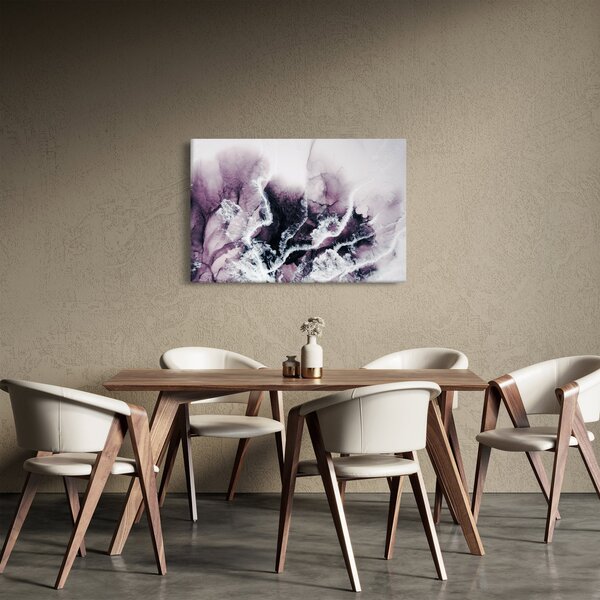 Obraz - Fialový mramor N⁰2 (90x60 cm)