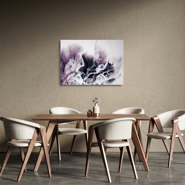 Sklenený obraz - Fialový mramor N⁰2 (70x50 cm)