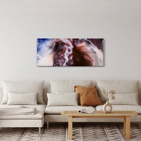 Obraz - Fialový mramor N⁰3 (120x50 cm)