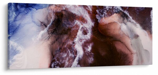 Obraz - Fialový mramor N⁰3 (120x50 cm)