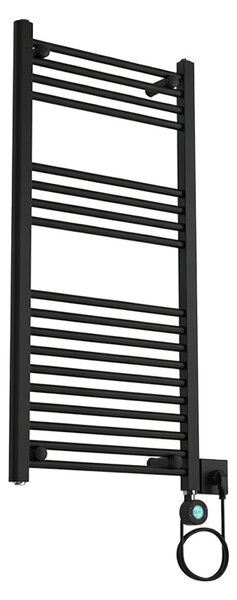 BPS-koupelny Elektrický kúpeľňový radiátor KATLA BL 250W, 50x100 cm, čierny