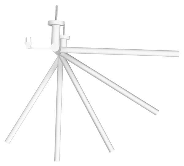 BPS-koupelny Elektrický kúpeľňový radiátor DORIAN WH 1 230W, 51,6x62,2 cm, biely