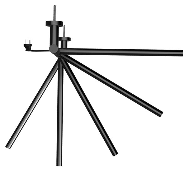 BPS-koupelny Elektrický kúpeľňový radiátor DORIAN BL 1 230W, 51,6x62,2 cm, čierny