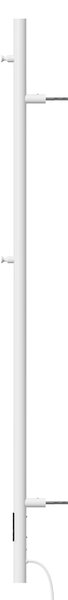 BPS-koupelny Elektrický kúpeľňový radiátor KASJAN WH 2 250W, 34,6x140,5 cm, biely