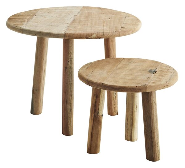 Konferenčný stolík Recycled Wood 45 cm