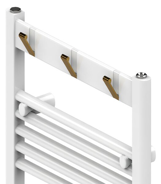 BPS-koupelny Kúpeľňový radiátor YASUR WH 2 494W, 50x120 cm, biely