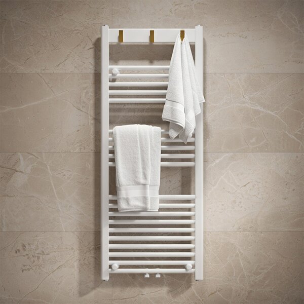 BPS-koupelny Kúpeľňový radiátor YASUR WH 2 494W, 50x120 cm, biely