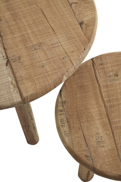 Konferenčný stolík Recycled Wood 45 cm