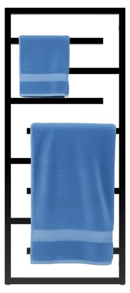 BPS-koupelny Kúpeľňový radiátor ANIKA BL 2 445W, 60x138 cm, čierny