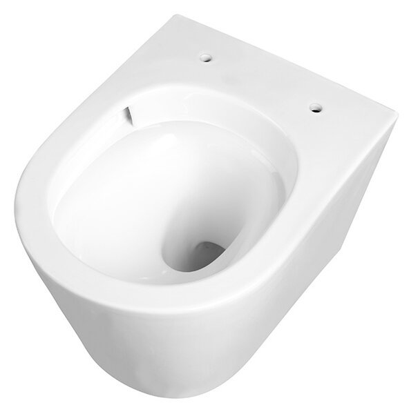 BPS-koupelny Závesná WC misa so SoftClose sedadlom PRIMA WH TR 02, biela