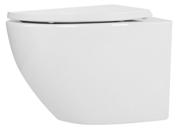 BPS-koupelny Závesná WC misa so SoftClose sedadlom PURO WH 02, biela