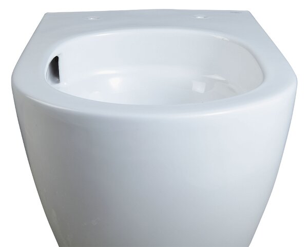 BPS-koupelny Závesná WC misa so SoftClose sedadlom MIZU WH TR 02, biela