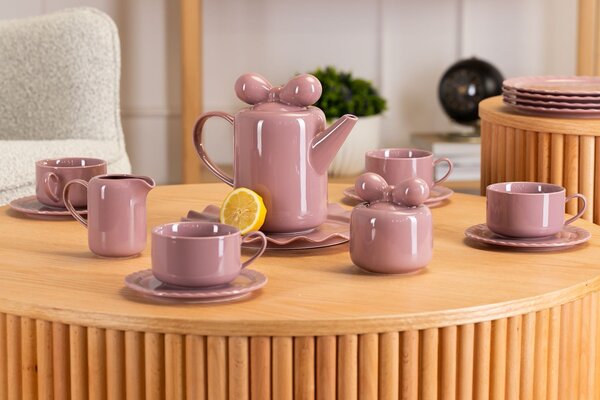 Čajový/kávový set Sofia Pink