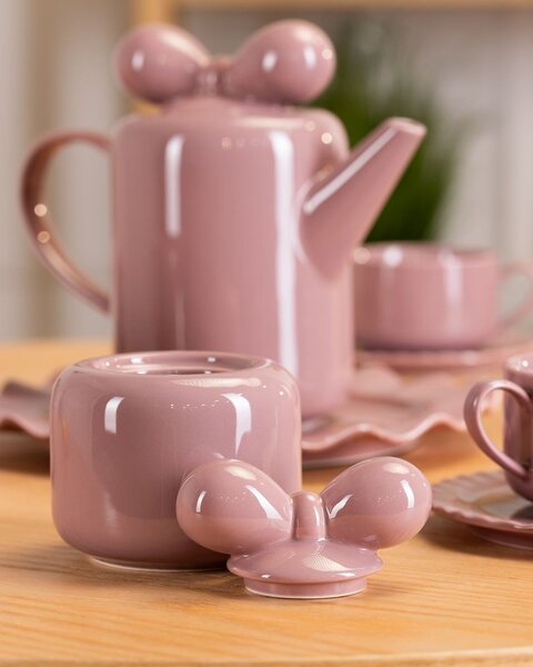 Čajový/kávový set Sofia Pink