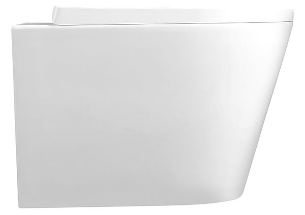 BPS-koupelny Závesná WC misa so SoftClose sedadlom PRIMA WH TR 02, biela