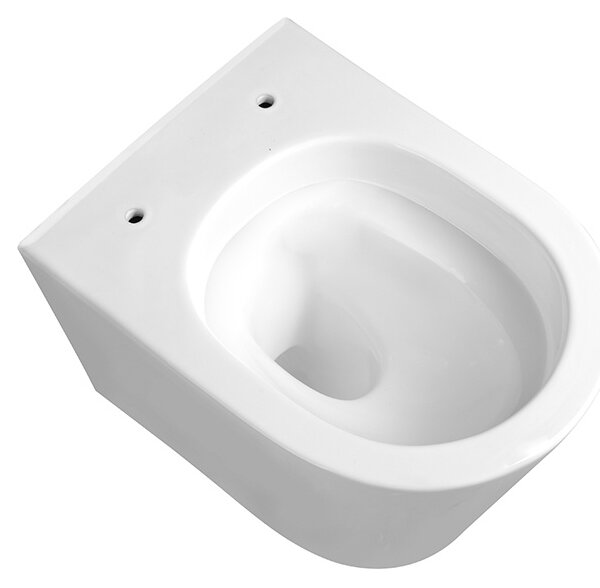 BPS-koupelny Závesná WC misa so SoftClose sedadlom PRIMA WH TR 02, biela