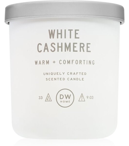 DW Home Text White Cashmere vonná sviečka 255 g