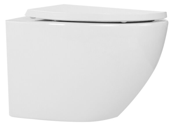 BPS-koupelny Závesná WC misa so SoftClose sedadlom PURO WH 02, biela