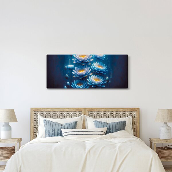Obraz - Lekná pod hladinou (120x50 cm)