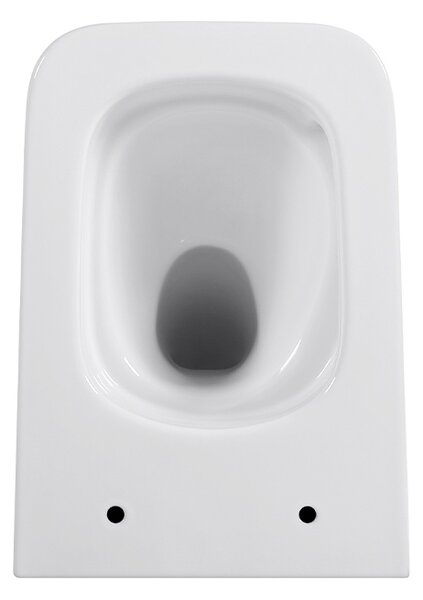 BPS-koupelny Závesná WC misa so SoftClose sedadlom YUZU WH TR 03, biela