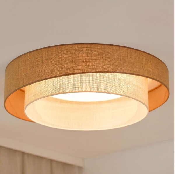Brilagi - LED Stropné svietidlo SHINE LED/24W/230V pr. 60 cm béžová/krémová