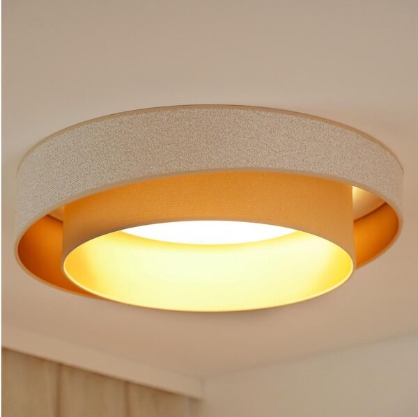 Brilagi - LED Stropné svietidlo VEGAS SHINE LED/24W/230V pr. 60 cm béžová/krémová