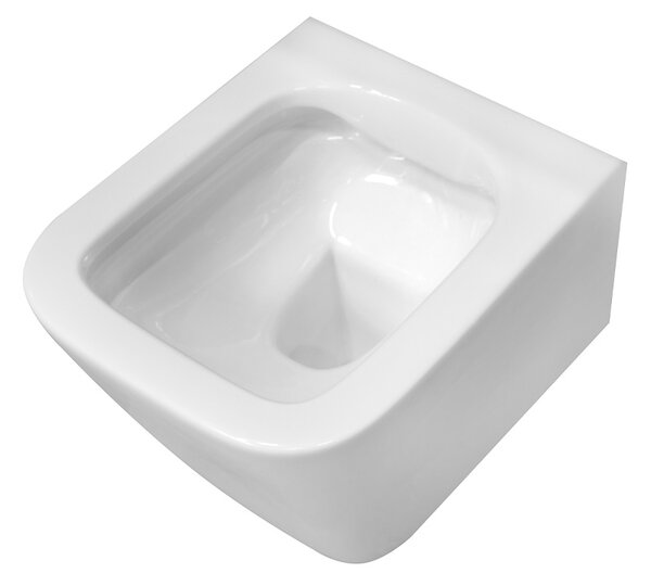 BPS-koupelny Závesná WC misa so SoftClose sedadlom AQUA WH 03, biela