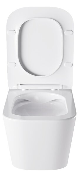 BPS-koupelny Závesná WC misa so SoftClose sedadlom AQUA WH 03, biela