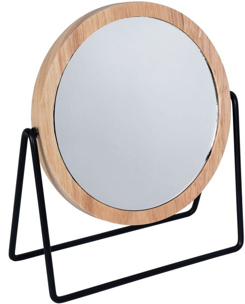 BISK Umbra kozmetické zrkadlo 19.5x19.5 cm okrúhly čierna 08161