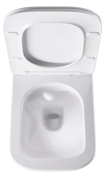 BPS-koupelny Závesná WC misa so SoftClose sedadlom AQUA WH 03, biela