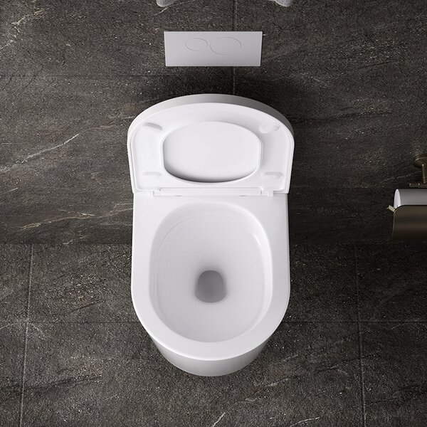 BPS-koupelny Závesná WC misa so SoftClose sedadlom ELITE WH 02, biela