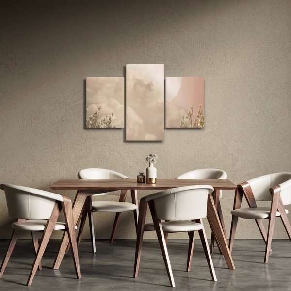 Obraz - Ružový spln (90x60 cm)